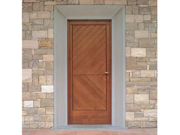 Fir entry door - Exterior fir entry door by CARMINATI SERRAMENTI - view 2